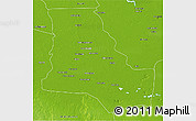 Physical 3D Map of Dhi-Qar