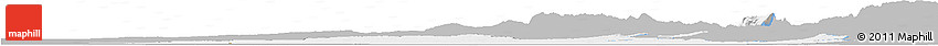 Gray Horizon Map of Diyala, single color outside
