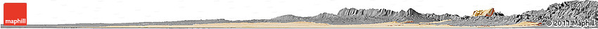 Satellite Horizon Map of Diyala, darken, desaturated