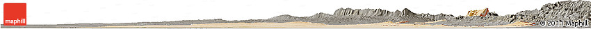 Satellite Horizon Map of Diyala, darken, semi-desaturated