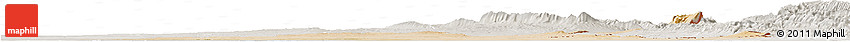 Satellite Horizon Map of Diyala, lighten, semi-desaturated