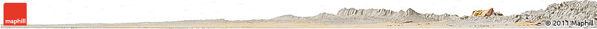 Satellite Horizon Map of Diyala, semi-desaturated