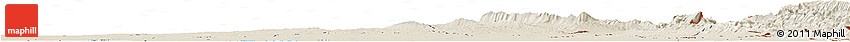 Shaded Relief Horizon Map of Diyala