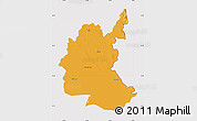Political Map of Diyala, cropped outside
