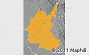 Political Map of Diyala, desaturated