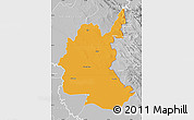 Political Map of Diyala, lighten, desaturated