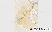 Satellite Map of Diyala, lighten