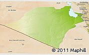 Physical 3D Map of Karbala, satellite outside