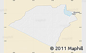 Classic Style Map of Karbala, single color outside