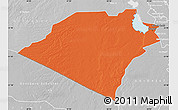 Political Map of Karbala, lighten, desaturated