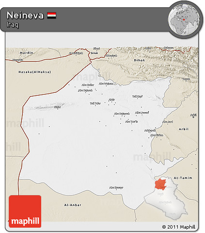 Classic Style 3D Map of Neineva