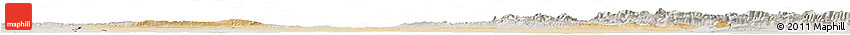 Satellite Horizon Map of Neineva, lighten, semi-desaturated