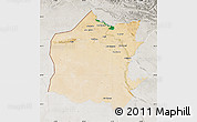 Satellite Map of Neineva, lighten, semi-desaturated