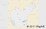 Classic Style Map of Salahuddin, single color outside