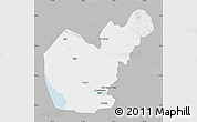 Gray Map of Salahuddin, single color outside