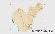Satellite Map of Salahuddin, cropped outside