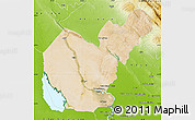 Satellite Map of Salahuddin, physical outside