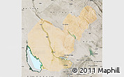 Satellite Map of Salahuddin, semi-desaturated