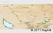 Satellite Panoramic Map of Salahuddin