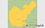 Savanna Style Simple Map of Salahuddin