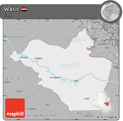 Gray Map of Wasit