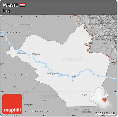 Gray Map of Wasit