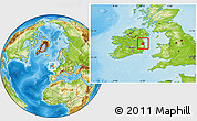 Physical Location Map of Dublin