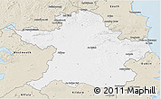 Classic Style 3D Map of Meath