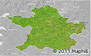 Satellite 3D Map of Meath, lighten, desaturated