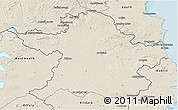 Shaded Relief 3D Map of Meath