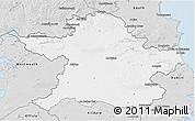 Silver Style 3D Map of Meath