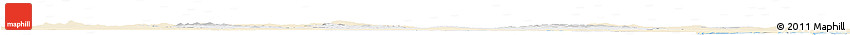 Classic Style Horizon Map of Meath, single color outside