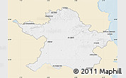 Classic Style Map of Meath, single color outside