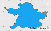 Political Simple Map of Meath, cropped outside