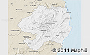 Classic Style 3D Map of Wicklow