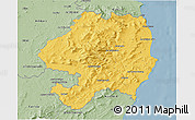 Savanna Style 3D Map of Wicklow