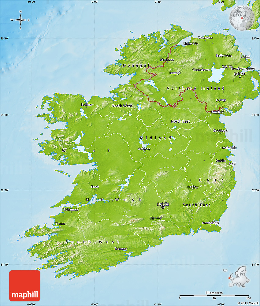 physical-map-of-ireland