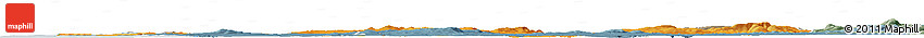 Political Horizon Map of Clare, semi-desaturated
