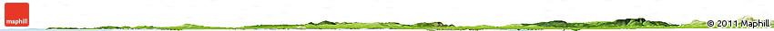 Satellite Horizon Map of Clare, physical outside