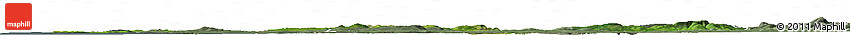 Satellite Horizon Map of Clare, semi-desaturated
