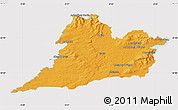 Political Map of Clare, cropped outside