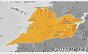 Political Map of Clare, desaturated