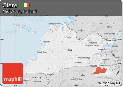 Silver Style Map of Clare