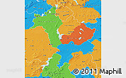 Political Map of Midlands