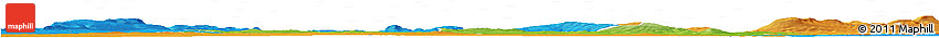 Physical Horizon Map of Roscommon, political outside