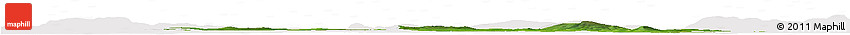 Satellite Horizon Map of Roscommon, cropped outside