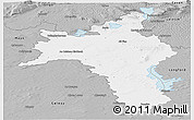Gray Panoramic Map of Roscommon