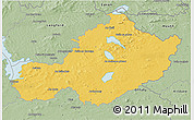 Savanna Style 3D Map of Westmeath