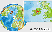 Physical Location Map of Westmeath