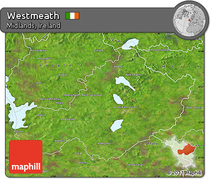 Satellite Map of Westmeath